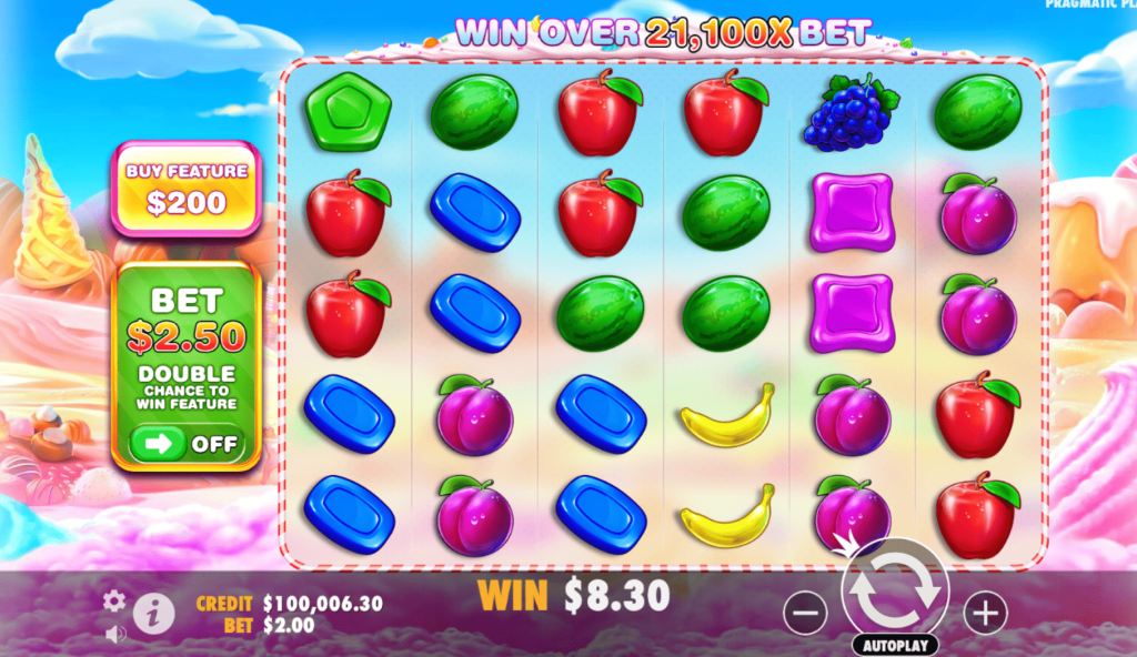 Sweet bonanza winnen